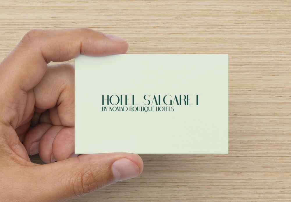 Tarjeta S'Algaret frontal